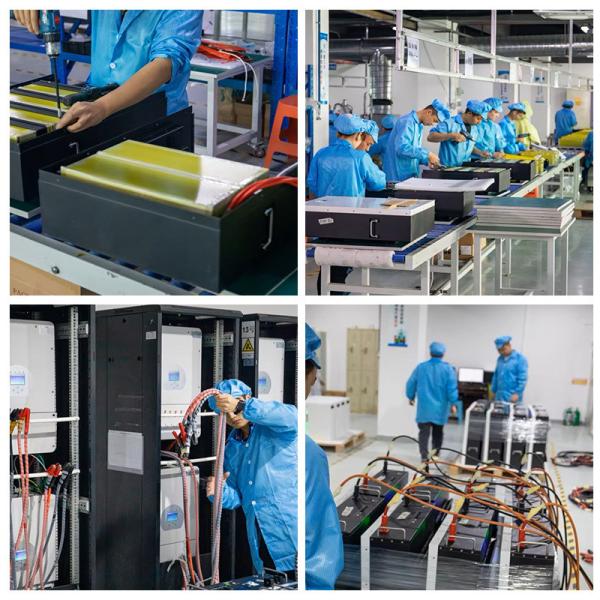 51.2V armazenamento de energia 5kwh 10kwh Lifepo4 bateria de lítio para sistemas solares por Amosolar