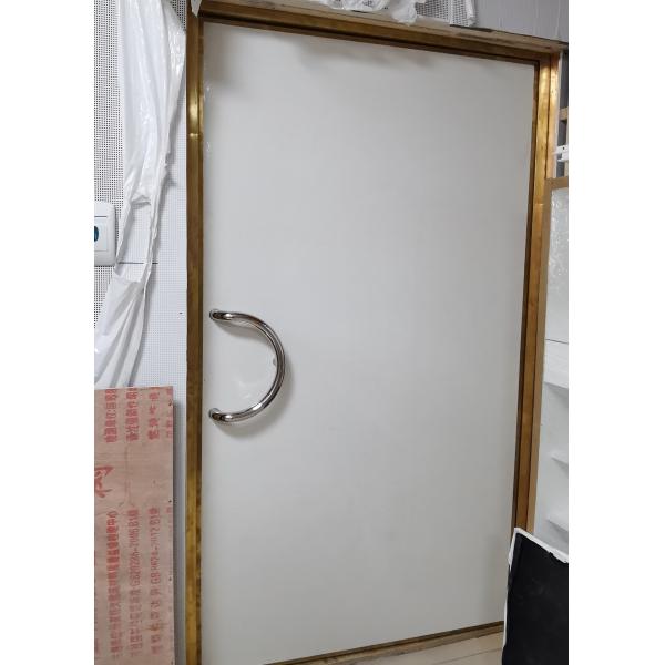 RF Shielded MRI Room Door with Magnetic Seal Customizable Thickness 50-100mm and Swing Sliding Opening