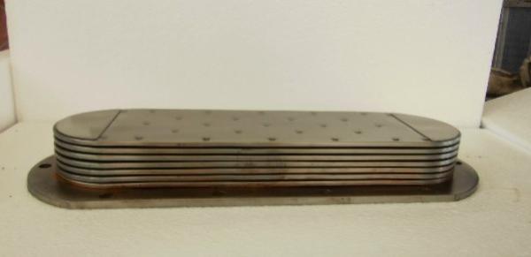 NISSAN Diesel Engine Parts Layer Seven PE6 Oil Cooler Core / Machine Radiator