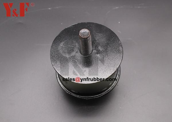 Female Cylindrical Bobbin Mounts Flexible Rubber Shock Absorber Mounts