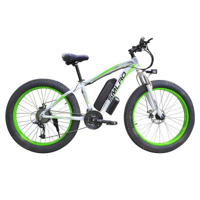 XDC600 Fat Tire Electric Mountain Bike 48V With Mechanical Disc Brake
