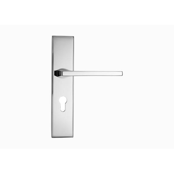 130mm 63mm Brass Modern Internal Door Handles For Wooden Doors