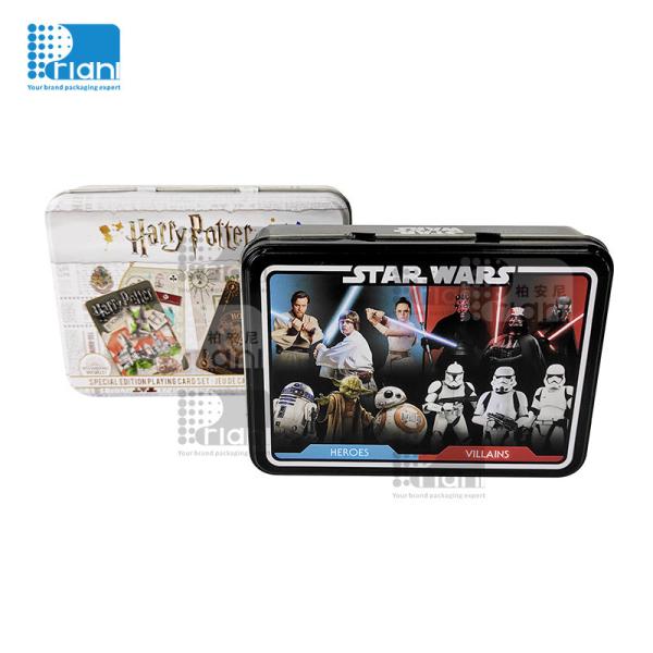 Boîte métallique en fer blanc hermétique