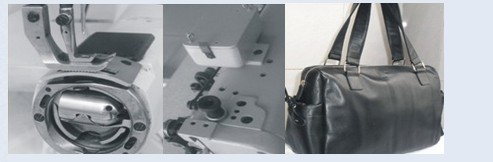 Cylinder Bed Extra Heavy Duty Compound Feed Lockstitch Sewing Machine FX441