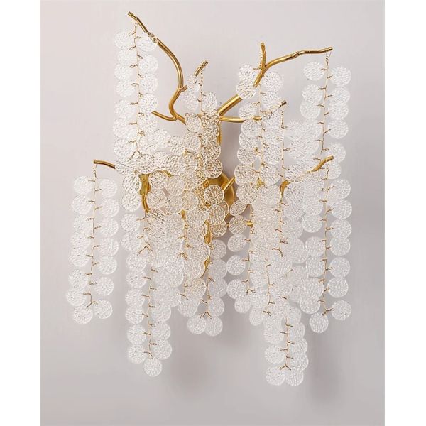 Nordic Ceiling Crystal Chandelier Gold Luxury Pendant Light  （WH-AP-672）