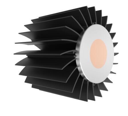 65W-75W Led Copper Phase Change Heat Sink OEM Size For Down Light