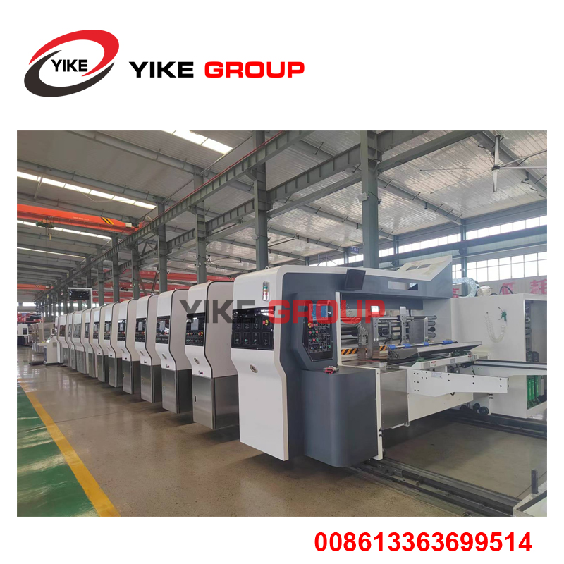 Полностью компьютеризированная машина Gluer папки Casemaker Flexo управлением мотора сервопривода автоматическая высокоскоростная