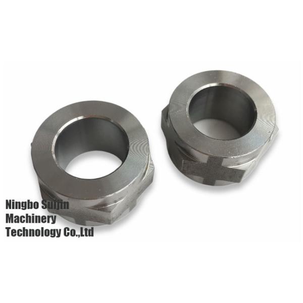 O encaixe de tubulação rosqueado encanta cobrindo a carcaça de aço inoxidável da precisão