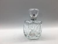Botella de perfume de cristal clara del casquillo de Surlyn que electrochapa para el Aromatherapy