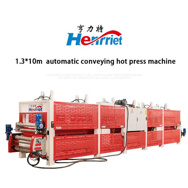 10 Meter Platen Length Purification Sandwich Panel Hot Pressing Production Line with 100t Maximum Pressure and PLC-Based Central Controller