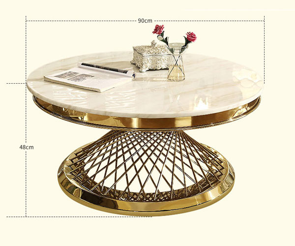 таблица белого современного кофе мраморная разбивочная для живя комнаты рисуя 130x45cm