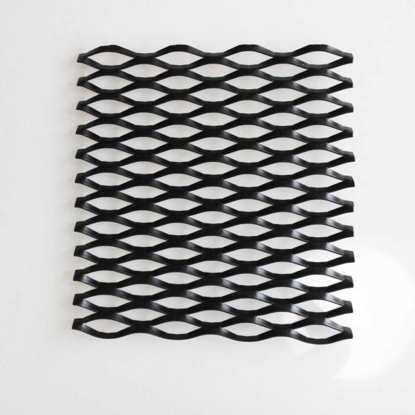 Custom Colorful Expanded Metal Mesh , Expanded Steel Mesh For Sign Panels