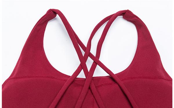 2021 popular Criss Cross Back  Yoga top Women'S  activewear Sports Fitness Bra