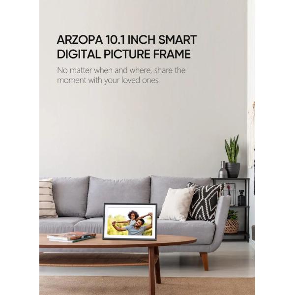 Supply Bulk 10 inch 16g WiFi LCD Cloud Video Download Frameo Digital Photo Picture Frame