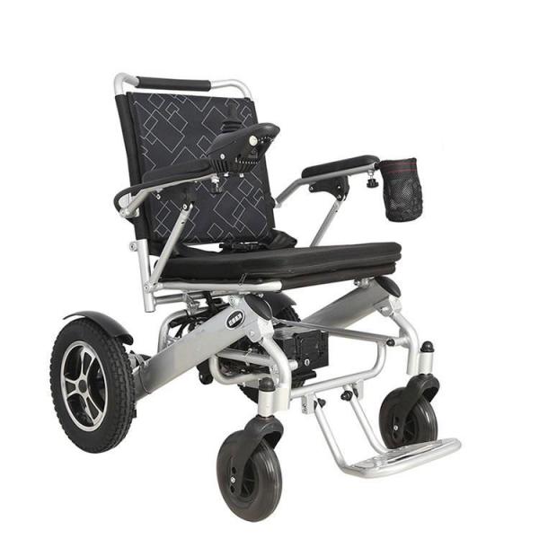 Disabled Light Folding Electric Wheelchair Elderly Electric Travel Wheelchair 950*600*930mm