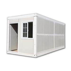 20ft pré-fabricados Casas de contêineres dobráveis Painel de sanduíche Escrit