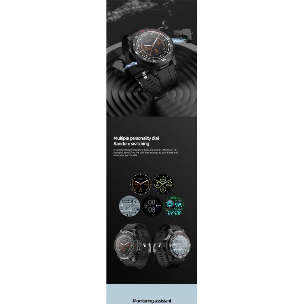 Eraysun 2 in 1 Bt Call Function Smartwatch Pressure Smart Watch With Earbuds Bracelet Tws Earbuds