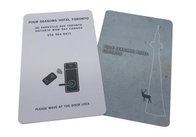 RFID Key Card With 0.84mm Thickness 13.56mhz For Access Control