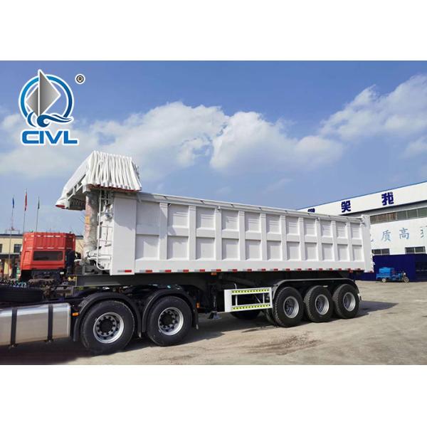 High-tensile Steel T700 Vietnam Semi Trailer Trucks 25m3 Dump Truck Trailer