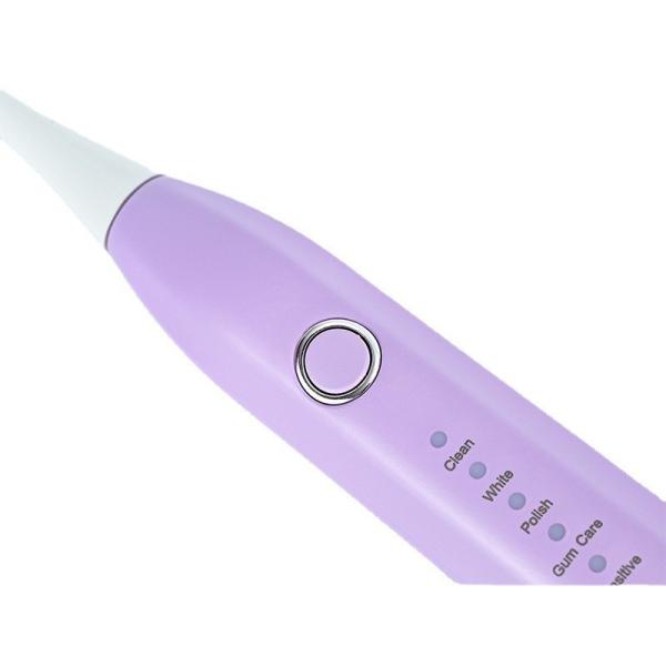 1200mAh Ultrasonic Electric Toothbrush 15 Modes For Home Travel