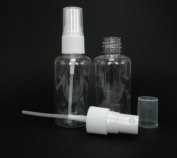 Bouteille de pulvérisation en PET ronde à surface lisse pour une pulvérisation facile et efficace