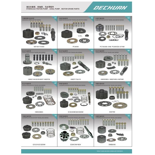Linde Hydraulic Motor BMF140 Repair Kit For Excavator