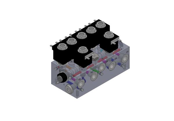 120mm Stainless Steel High Pressure Manifold Blocks