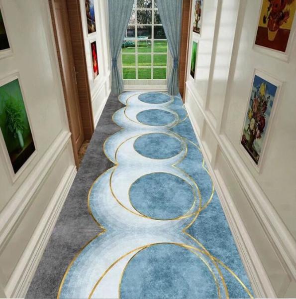 Special Geometric Pattern Commercial Floor Mat Entrance Corridor Stairway Hotel Mat