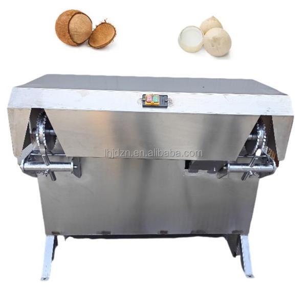 High Efficiency Coconut Husk Pealing Machine Easy Operate Coconut Husk Shredder Machine