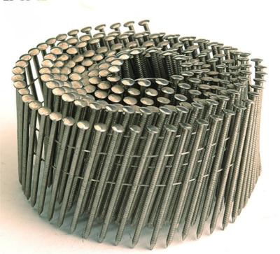 0.113 Pallet Wire Coil Nails 0.120 15 Degree Coil Nails Screw Shank Diamond