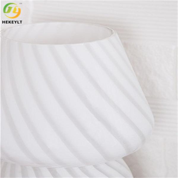 Настольной лампы ухода за больным СИД стекла гриба D14*H19cm оформление материальной розовой белой домашнее