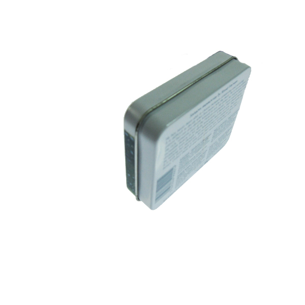 Lata de lata do metal do retângulo da caixa da lata do vale-oferta do punho da lancheira do metal da lata da caixa da lata do metal do lápis