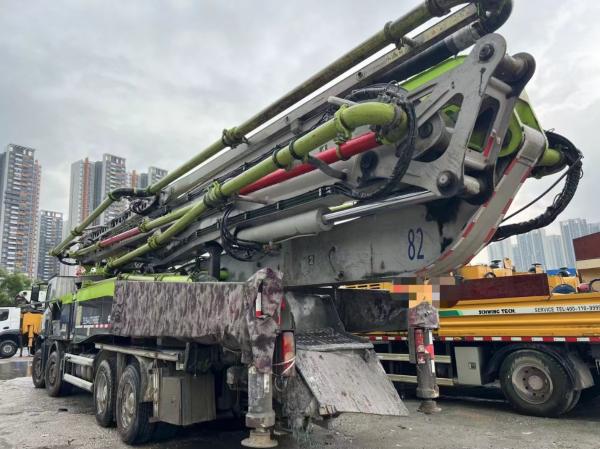 High Quality Low Price 2021 Zoomlion 59m Used Concrete Pump Truck for Sale