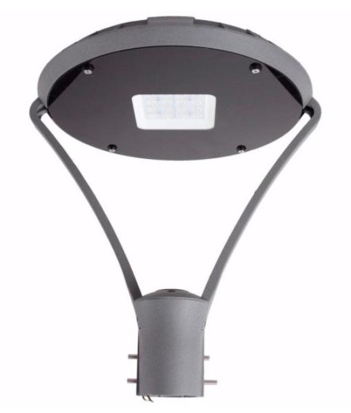 Jardins de paisagem 60 Watt 5000k Material de alumínio Iluminação LED urbana para áreas residenciais