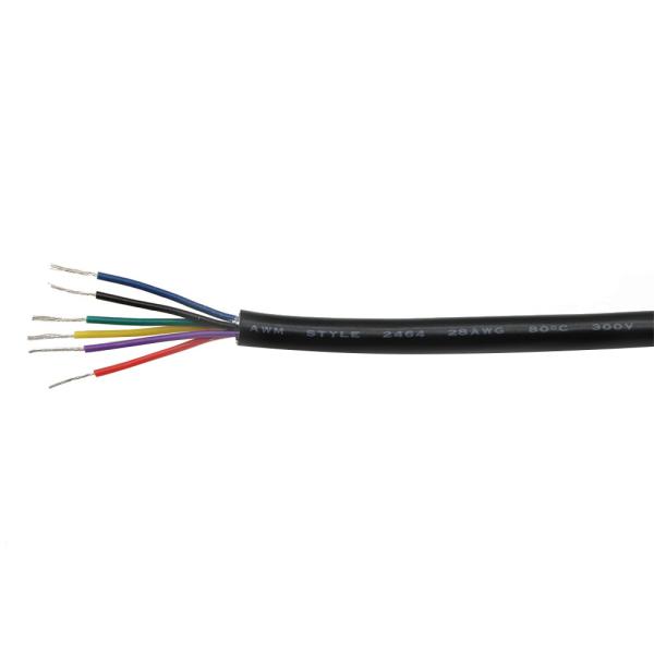 UL 2464 24 Conductors Multi Conductor Cable Shielding PVC Jacket Multifunctional