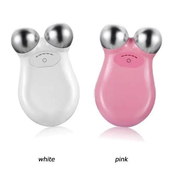 Lotion Conduction Electric Massager for Facial and Neck Beauty EMS Lifting