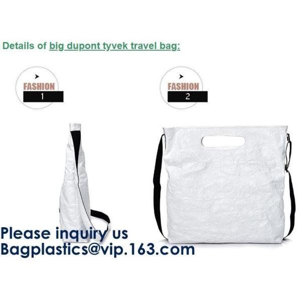 Tyvek Reversible Reusable Shopping Tote Beach Pool Travel Bag Ultra Soft FOLDABLE Material,Reusable Grocery Bag, Easily