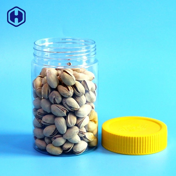 Банки прозрачной крышки винта опарника доказательства утечки пластиковой круглые пластиковые