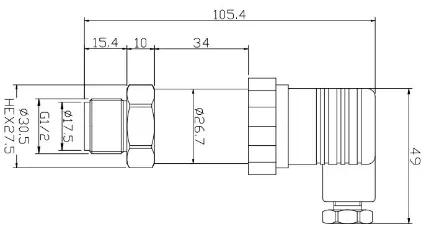 CNEX Pressure Sensor The Exposed Diaphragm The Level Gauge Pressure Transmitter