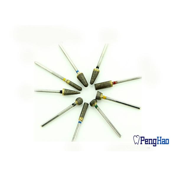 Fully Sintered Dental Abrasive Tools HP Type Dental Laboratory Diamond Bur