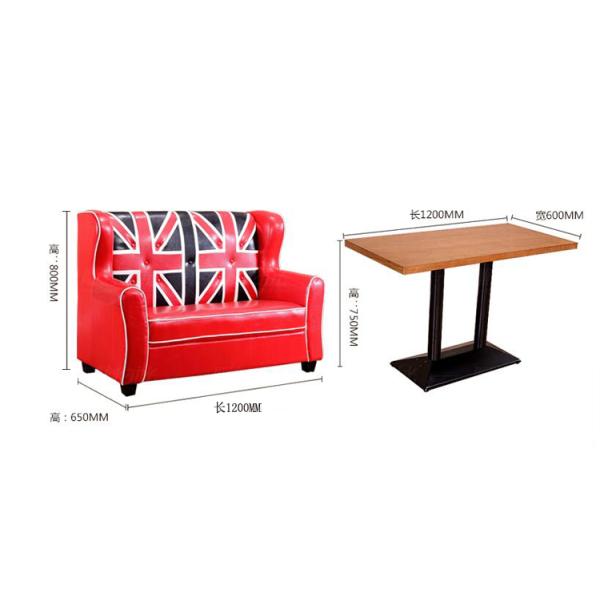 England Commercial Booth Seating Leather Modern Restaurant Banquette Seating Bench