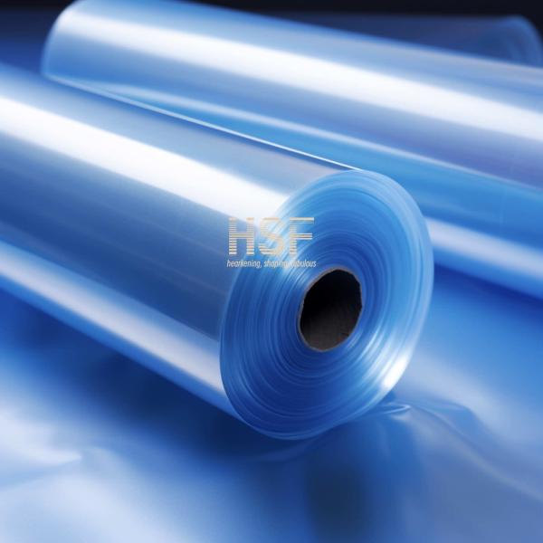 20μm Blue Translucent PET Silicone Coated Release Film for Labels and Medical Applications