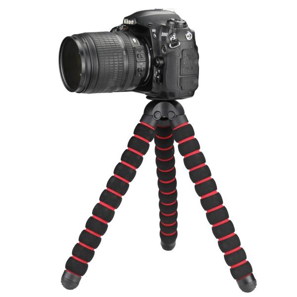 Portable Octopus Tripod For GoPro SJCAM Xiaoyi Nikon Canon SONY Digital Cameras iPhone Samsung Huawei Xiaomi Phone