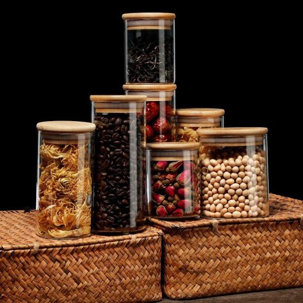 Bamboo Wooden Jar Lid for Glass Containers Custom Shapes
