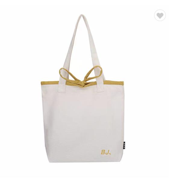 Heavy Duty Plain Thick Canvas Bag For Custom Shopping Canvas Tote Bags Bulk Shopping Bag For Crafts With DIY Reusable Grocery Bag