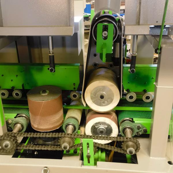 Solid wood furniture polishing made Effortless with Four side sanding machine PMS8130