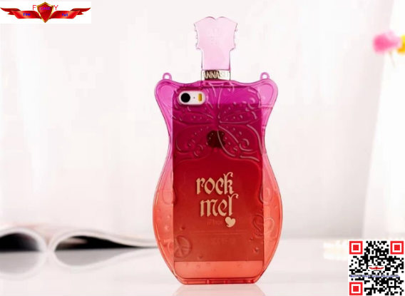 100% Brand New Fashion Design Colorful Anna Bottle Cover Case For Iphone 5 5S High Quality