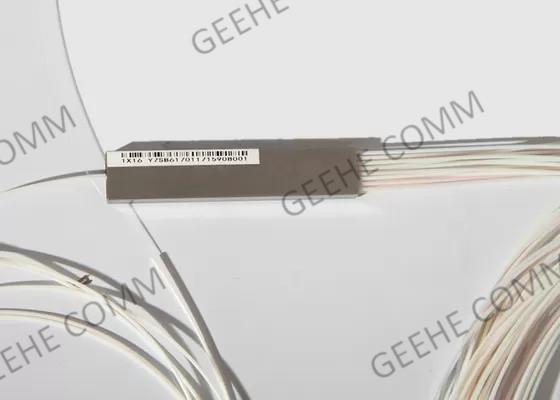 Divisor de aço do Plc 1x16 do único modo 0.9mm do tubo de DWDM