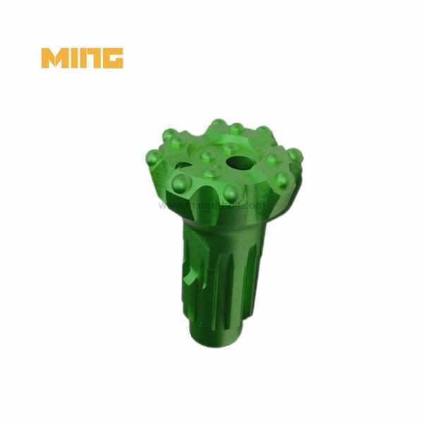 Pata da ranhura do russo dos bocados de botão da rocha DTH de 110PS 110mm para a mineração