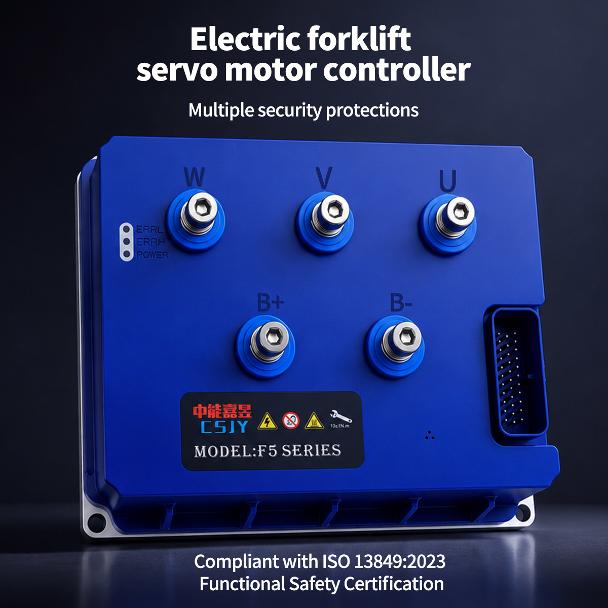 24V~96V RS485 CAN IP67 SGS Functional Safety Certified Electric Forklift Controller, Energy-Saving And High-Efficiency Driver